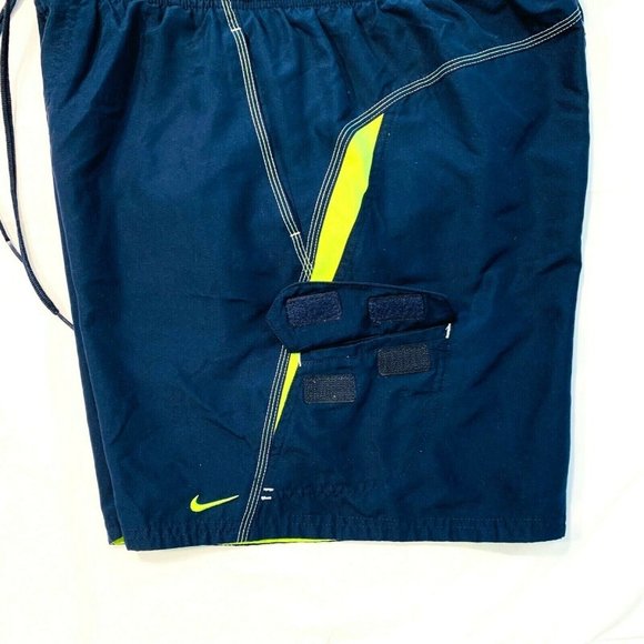 Vintage Nike Swim‎ Trunks Board Shorts Mesh Lined - Picture 7 of 12